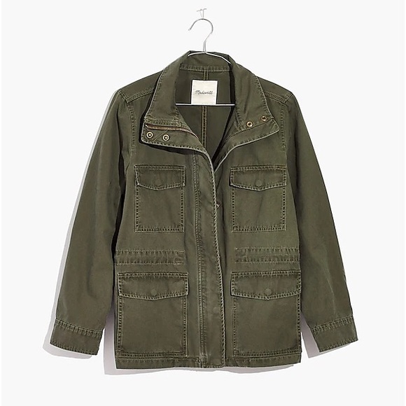 Madewell olive surplus jacket - Picture 6 of 10